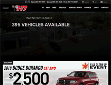 Tablet Screenshot of i77chryslerjeepdodgeram.com